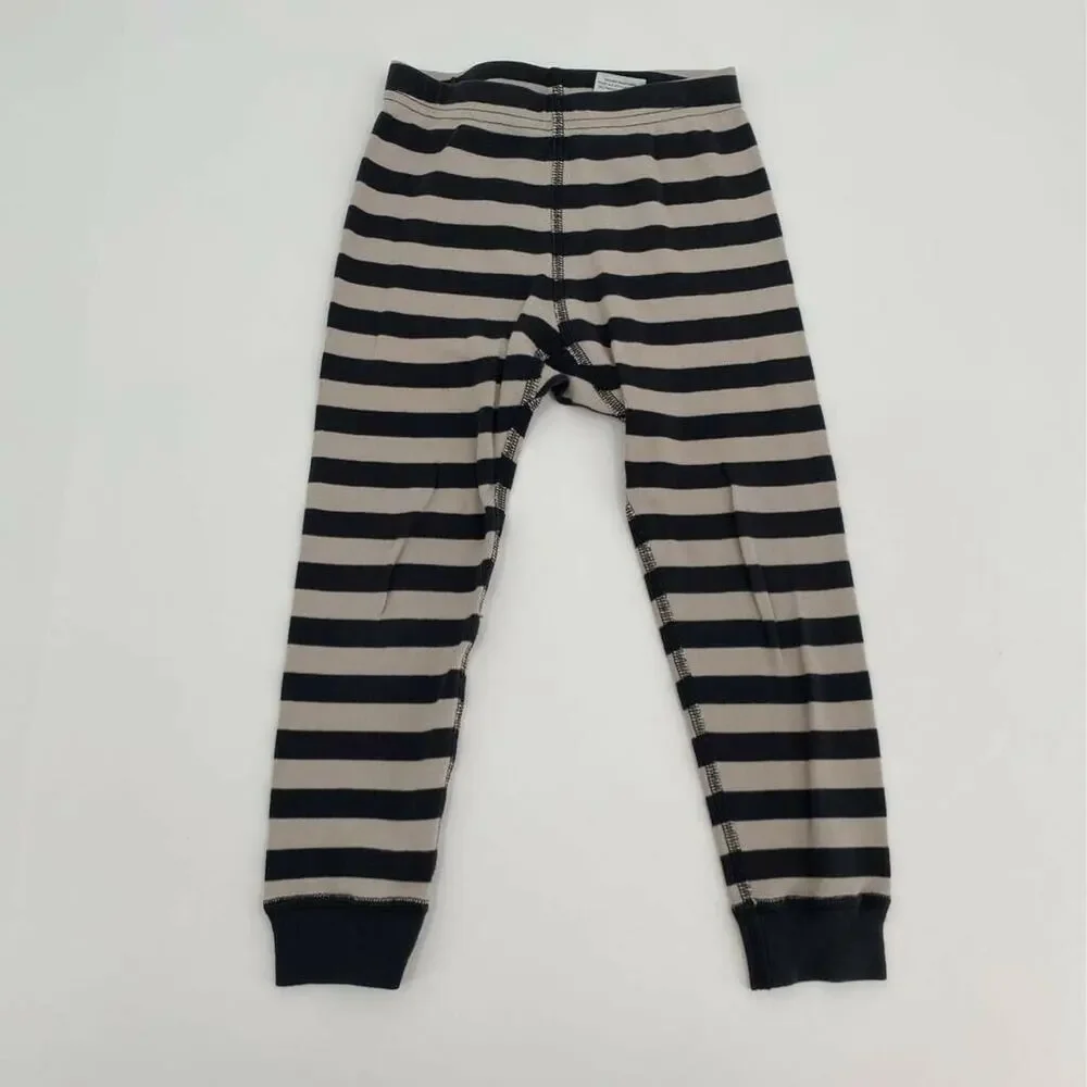 Star Wars Hanna Andersson Boys Pajama Pants Beige Black Striped Cotton 4 100 cm